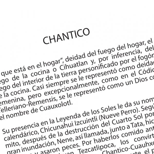 Póster Chantico